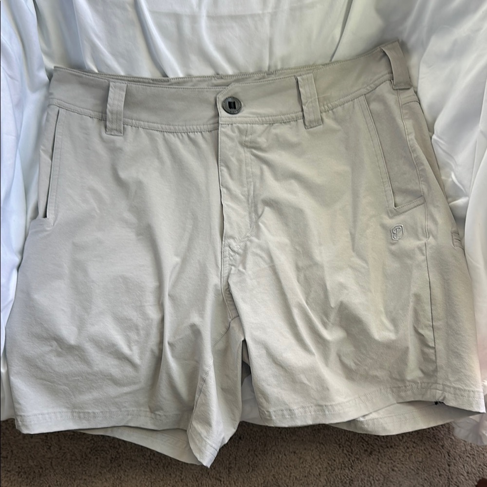Men's Light Gray Shorts